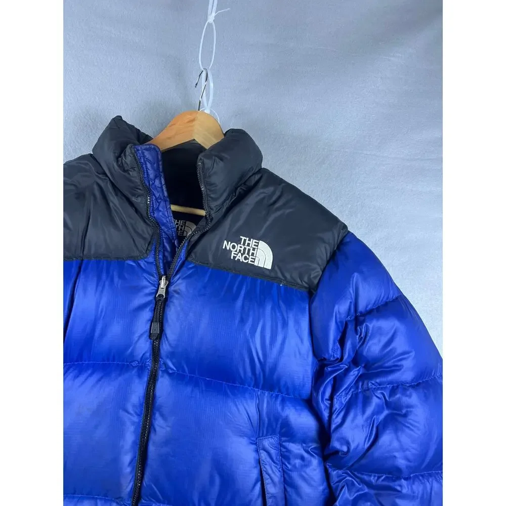 The North Face 700 Nuptse Puffer Down Jacket Sky Blue Vintage 90s Outerwear
